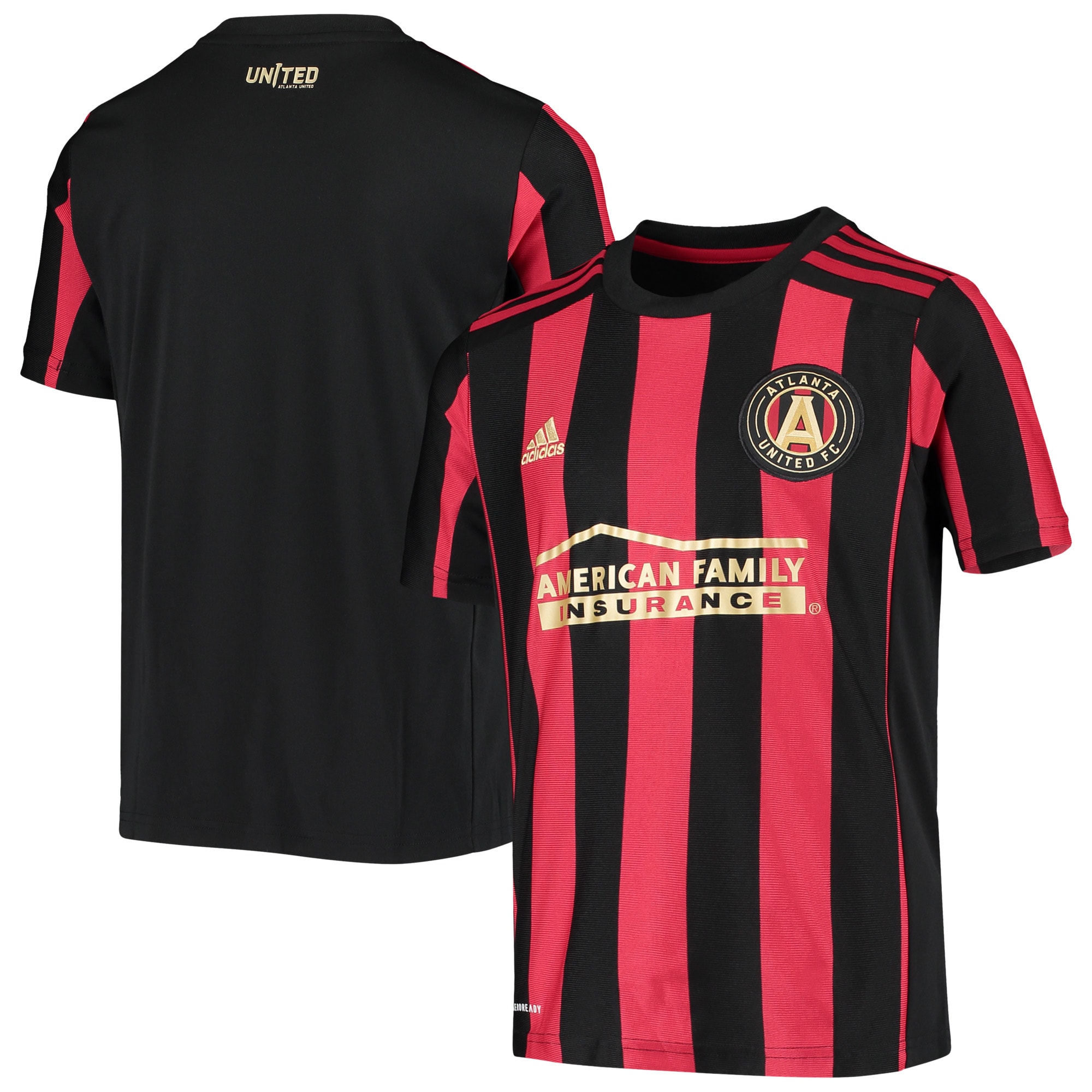 youth atlanta united fc adidas red 2019 replica primary jersey | San Jose Earthquakes Hats, Jerseys & MLS Apparel