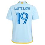 youth atlanta united fc emmanuel latte lath adidas light blue 2024 the resurgens kit replica player jersey | San Jose Earthquakes Hats, Jerseys & MLS Apparel