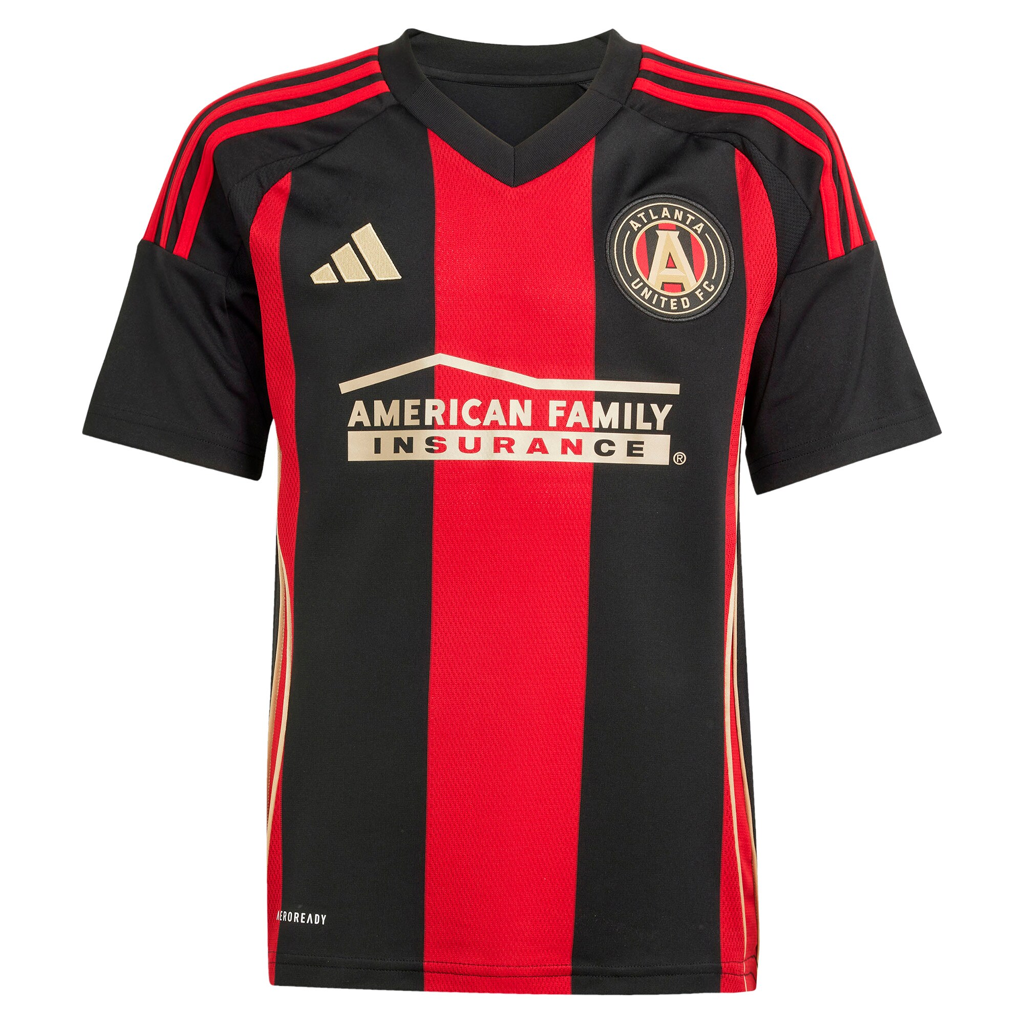 youth atlanta united fc miguel almiron adidas black 2025 the connector replica player jersey | San Jose Earthquakes Hats, Jerseys & MLS Apparel