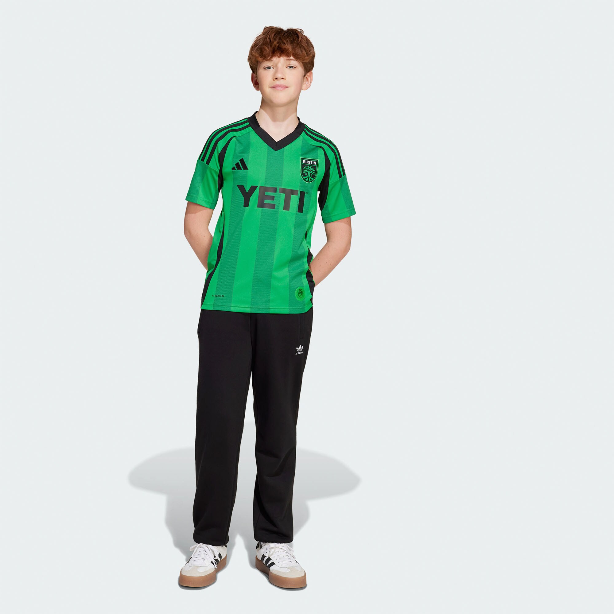 youth austin fc adidas green 2025 the heartbeat kit replica jersey | San Jose Earthquakes Hats, Jerseys & MLS Apparel