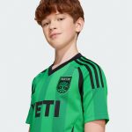 youth austin fc adidas green 2025 the heartbeat kit replica jersey | San Jose Earthquakes Hats, Jerseys & MLS Apparel