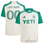 youth austin fc adidas tan 2024 the armadillo kit replica custom jersey | San Jose Earthquakes Hats, Jerseys & MLS Apparel