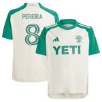 youth austin fc daniel pereira adidas tan 2024 the armadillo kit replica player jersey | San Jose Earthquakes Hats, Jerseys & MLS Apparel
