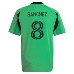 youth austin fc ilie sanchez adidas green 2025 the heartbeat kit replica player jersey | San Jose Earthquakes Hats, Jerseys & MLS Apparel