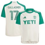youth austin fc jon gallagher adidas tan 2024 the armadillo kit replica player jersey | San Jose Earthquakes Hats, Jerseys & MLS Apparel