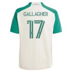 youth austin fc jon gallagher adidas tan 2024 the armadillo kit replica player jersey | San Jose Earthquakes Hats, Jerseys & MLS Apparel