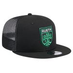 youth austin fc new era black 9fifty snapback trucker hat | San Jose Earthquakes Hats, Jerseys & MLS Apparel