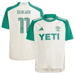 youth austin fc osman bukari adidas tan 2024 the armadillo kit replica player jersey | San Jose Earthquakes Hats, Jerseys & MLS Apparel