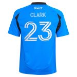 youth cf montreal caden clark adidas blue 2025 montréal original replica player jersey | San Jose Earthquakes Hats, Jerseys & MLS Apparel