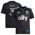 youth charlotte fc tim ream adidas black 2025 fortress kit replica player jersey | San Jose Earthquakes Hats, Jerseys & MLS Apparel