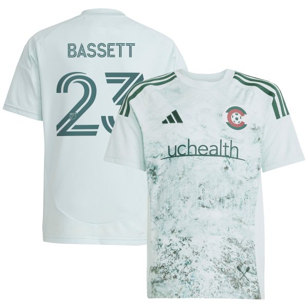 youth colorado rapids cole bassett adidas green 2025 headwaters replica player jersey | San Jose Earthquakes Hats, Jerseys & MLS Apparel