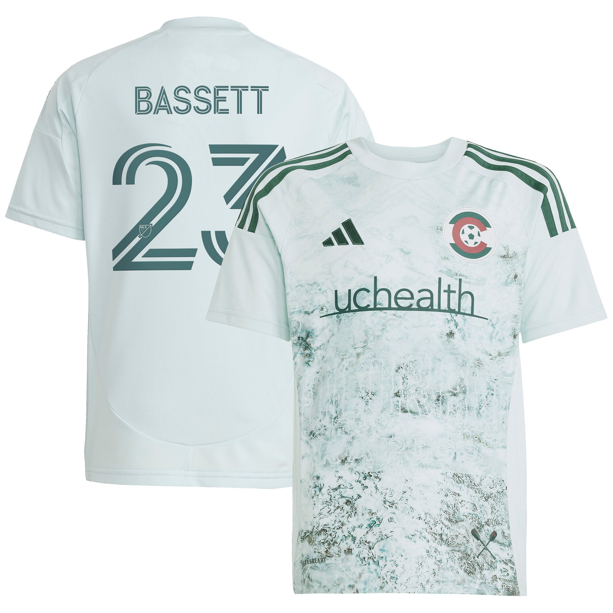 youth colorado rapids cole bassett adidas green 2025 headwaters replica player jersey | San Jose Earthquakes Hats, Jerseys & MLS Apparel