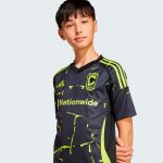 youth columbus crew adidas black 2025 the goosebumps kit replica jersey | San Jose Earthquakes Hats, Jerseys & MLS Apparel