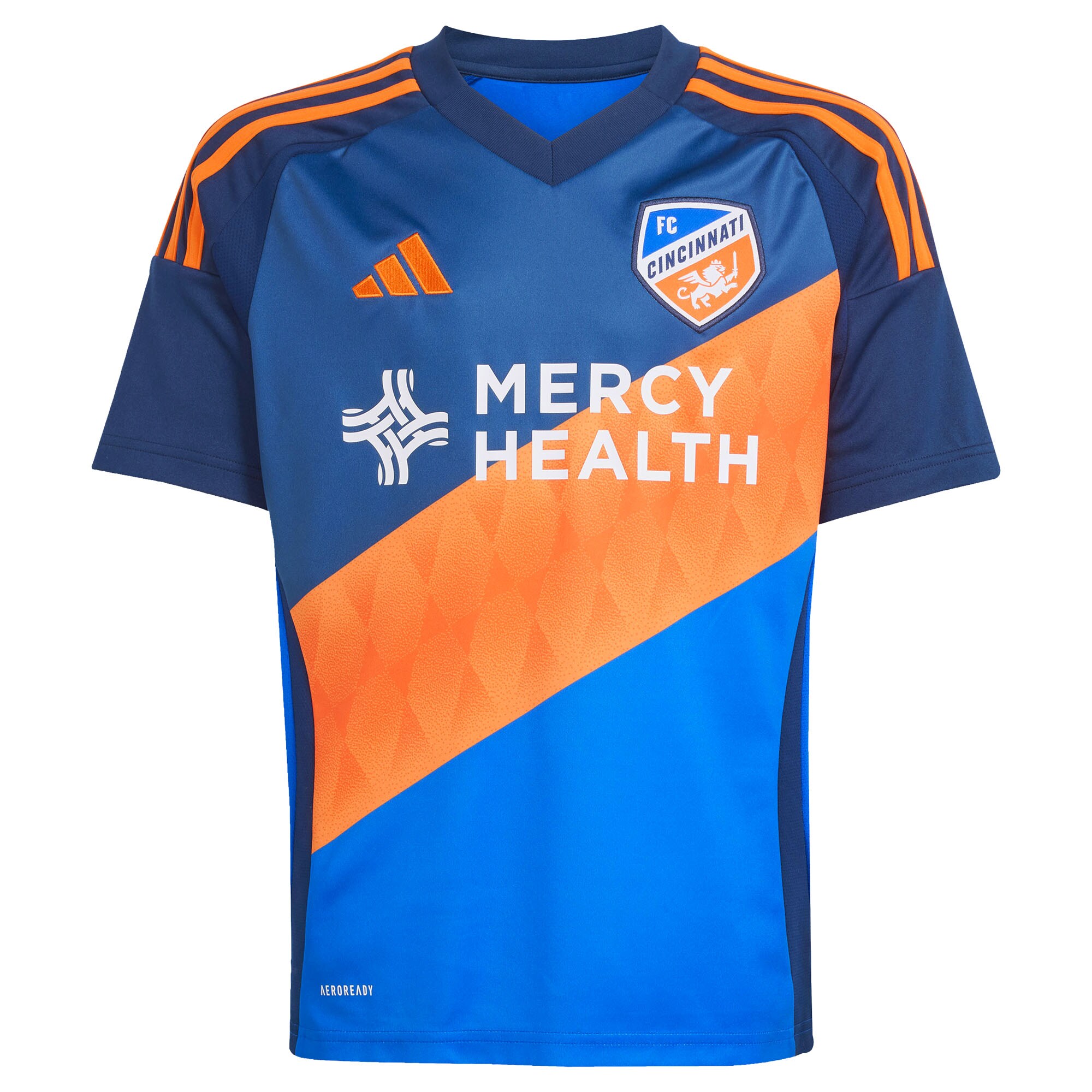 youth fc cincinnati adidas blue 2025 orange and blue legacy kit replica custom jersey | San Jose Earthquakes Hats, Jerseys & MLS Apparel