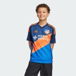 youth fc cincinnati adidas blue 2025 orange and blue legacy kit replica jersey | San Jose Earthquakes Hats, Jerseys & MLS Apparel