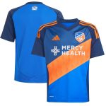 youth fc cincinnati adidas blue 2025 orange and blue legacy kit replica jersey | San Jose Earthquakes Hats, Jerseys & MLS Apparel