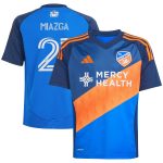youth fc cincinnati matt miazga adidas blue 2025 orange and blue legacy kit replica player jersey | San Jose Earthquakes Hats, Jerseys & MLS Apparel