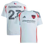 youth fc dallas logan farrington adidas light blue 2025 the inferno kit replica player jersey | San Jose Earthquakes Hats, Jerseys & MLS Apparel