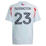 youth fc dallas logan farrington adidas light blue 2025 the inferno kit replica player jersey | San Jose Earthquakes Hats, Jerseys & MLS Apparel
