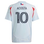 youth fc dallas luciano acosta adidas light blue 2025 the inferno kit replica player jersey | San Jose Earthquakes Hats, Jerseys & MLS Apparel