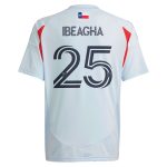 youth fc dallas sebastien ibeagha adidas light blue 2025 the inferno kit replica player jersey | San Jose Earthquakes Hats, Jerseys & MLS Apparel
