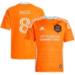 youth houston dynamo fc amine bassi adidas orange 2025 season 20 replica player jersey | San Jose Earthquakes Hats, Jerseys & MLS Apparel