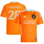 youth houston dynamo fc erik sviatchenko adidas orange 2025 season 20 replica player jersey | San Jose Earthquakes Hats, Jerseys & MLS Apparel