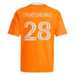 youth houston dynamo fc erik sviatchenko adidas orange 2025 season 20 replica player jersey | San Jose Earthquakes Hats, Jerseys & MLS Apparel