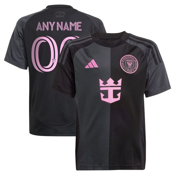youth inter miami cf adidas black 2025 the fortitude kit replica custom jersey | San Jose Earthquakes Hats, Jerseys & MLS Apparel