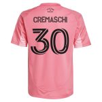 youth inter miami cf benjamin cremaschi adidas light pink 2025 euforia replica player jersey | San Jose Earthquakes Hats, Jerseys & MLS Apparel