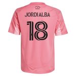 youth inter miami cf jordi alba adidas light pink 2025 euforia replica player jersey | San Jose Earthquakes Hats, Jerseys & MLS Apparel