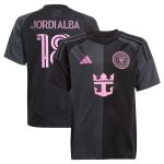youth inter miami cf jordi alba ramos adidas black 2025 the fortitude kit replica player jersey | San Jose Earthquakes Hats, Jerseys & MLS Apparel