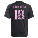 youth inter miami cf jordi alba ramos adidas black 2025 the fortitude kit replica player jersey | San Jose Earthquakes Hats, Jerseys & MLS Apparel