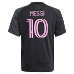 youth inter miami cf lionel messi adidas black 2025 the fortitude kit replica player jersey | San Jose Earthquakes Hats, Jerseys & MLS Apparel