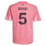 youth inter miami cf sergio busquets adidas light pink 2025 euforia replica player jersey | San Jose Earthquakes Hats, Jerseys & MLS Apparel