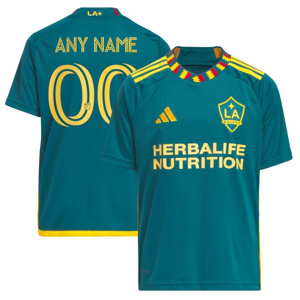 youth la galaxy adidas green 2023 la kit replica custom jersey | San Jose Earthquakes Hats, Jerseys & MLS Apparel