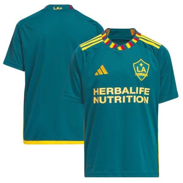 youth la galaxy adidas green 2023 la kit replica jersey | San Jose Earthquakes Hats, Jerseys & MLS Apparel