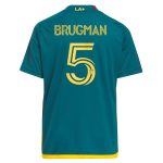 youth la galaxy gastón brugman adidas green 2023 la kit replica player jersey | San Jose Earthquakes Hats, Jerseys & MLS Apparel