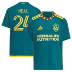 youth la galaxy jalen neal adidas green 2024 la kit replica player jersey | San Jose Earthquakes Hats, Jerseys & MLS Apparel