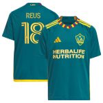 youth la galaxy marco reus adidas green 2024 la kit replica player jersey | San Jose Earthquakes Hats, Jerseys & MLS Apparel
