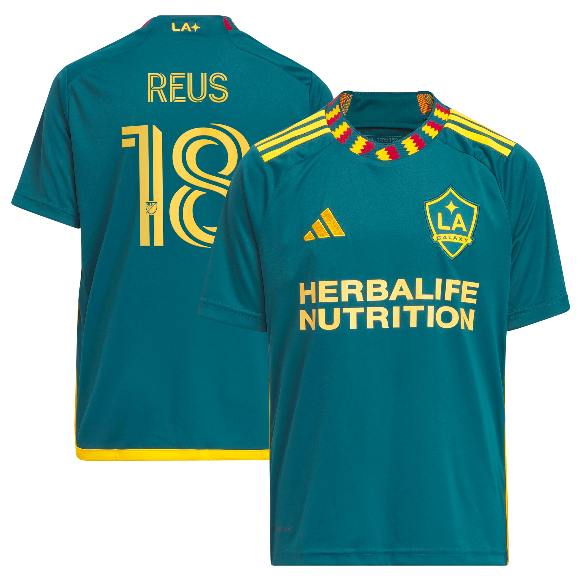 youth la galaxy marco reus adidas green 2024 la kit replica player jersey | San Jose Earthquakes Hats, Jerseys & MLS Apparel