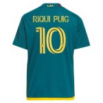 youth la galaxy riqui puig adidas green 2024 la kit replica player jersey | San Jose Earthquakes Hats, Jerseys & MLS Apparel