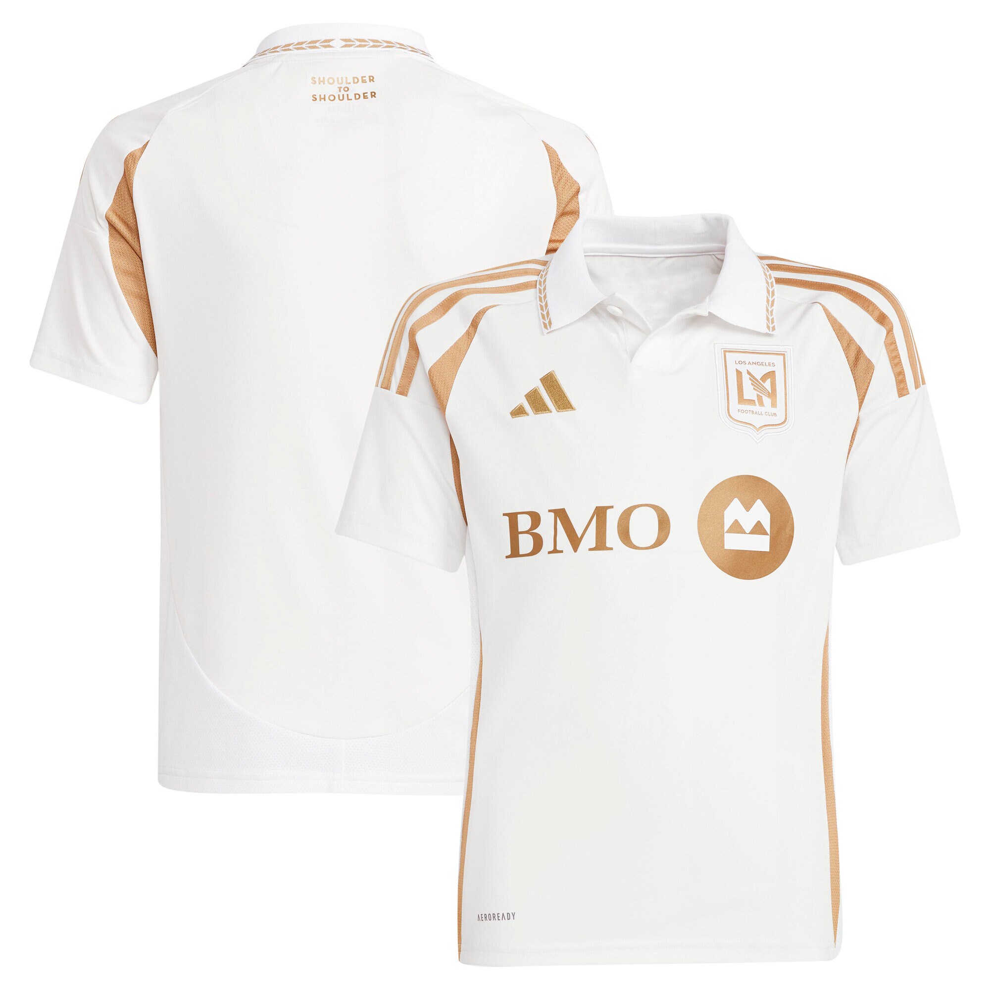 youth lafc adidas white 2025 secondary replica jersey | San Jose Earthquakes Hats, Jerseys & MLS Apparel