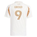 youth lafc olivier giroud adidas white 2025 secondary replica player jersey | San Jose Earthquakes Hats, Jerseys & MLS Apparel