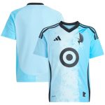 youth minnesota united fc adidas blue 2025 convergence replica jersey | San Jose Earthquakes Hats, Jerseys & MLS Apparel