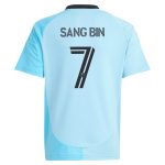 youth minnesota united fc jeong sang-bin adidas blue 2025 convergence replica player jersey | San Jose Earthquakes Hats, Jerseys & MLS Apparel