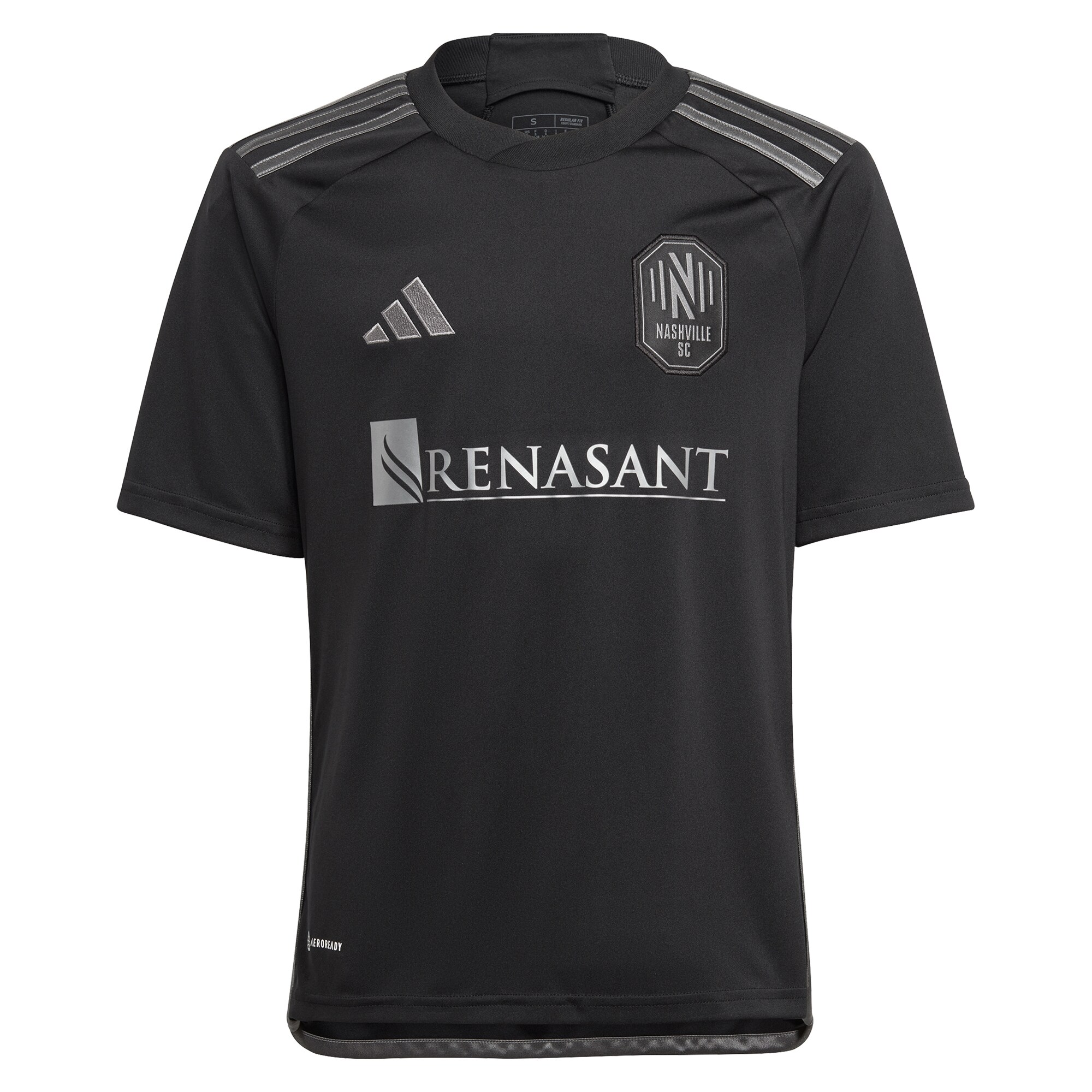 youth nashville sc hany mukhtar adidas black 2023 man in black kit replica player jersey | San Jose Earthquakes Hats, Jerseys & MLS Apparel