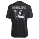 youth nashville sc jacob shaffelburg adidas black 2024 man in black kit replica player jersey | San Jose Earthquakes Hats, Jerseys & MLS Apparel