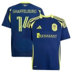 youth nashville sc jacob shaffelburg adidas navy 2025 the heart of nashville kit replica player jersey | San Jose Earthquakes Hats, Jerseys & MLS Apparel