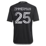 youth nashville sc walker zimmerman adidas black 2023 man in black kit replica player jersey | San Jose Earthquakes Hats, Jerseys & MLS Apparel